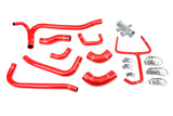 HPS Red Silicone Radiator Hose Kit for 2007 2014 Ford Mustang GT500 5.4L 5. (57-2069-RED)