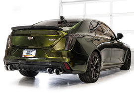 AWE Tuning 2021+ Cadillac CT4-V Blackwing SwitchPath Exhaust - Chrome Silver Tips (3025-42436)