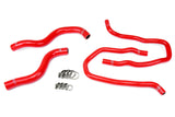 HPS Red Reinforced Silicone Radiator + Heater Hose Kit for Honda 13-17 Accord 2.4L LHD (57-1387-RED)