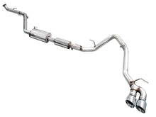 Load image into Gallery viewer, AWE Tuning Exhaust for 4th Gen Toyota Tacoma Dual Chrome Silver Tips (3015-32254)