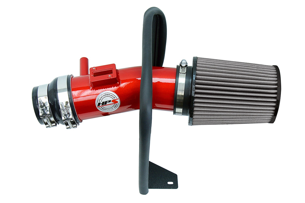 HPS Performance Air Intake Kit With Heat Shield Red (827-780R)