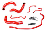 HPS Red Reinforced Silicone Radiator Hose Kit Coolant for Toyota 14-18 Corolla 1.8L (57-1724-RED)