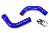 HPS Blue Reinforced Silicone Radiator Hose Kit Coolant for Jeep 76-86 CJ7 4.2L (57-1588-BLUE)