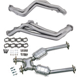 BBK 99-04 Ford Mustang Cobra/Mach1 1-5/8 Long Tube Headers w/High Flow Catted X-Pipe (Ti Ceramic) (15332)