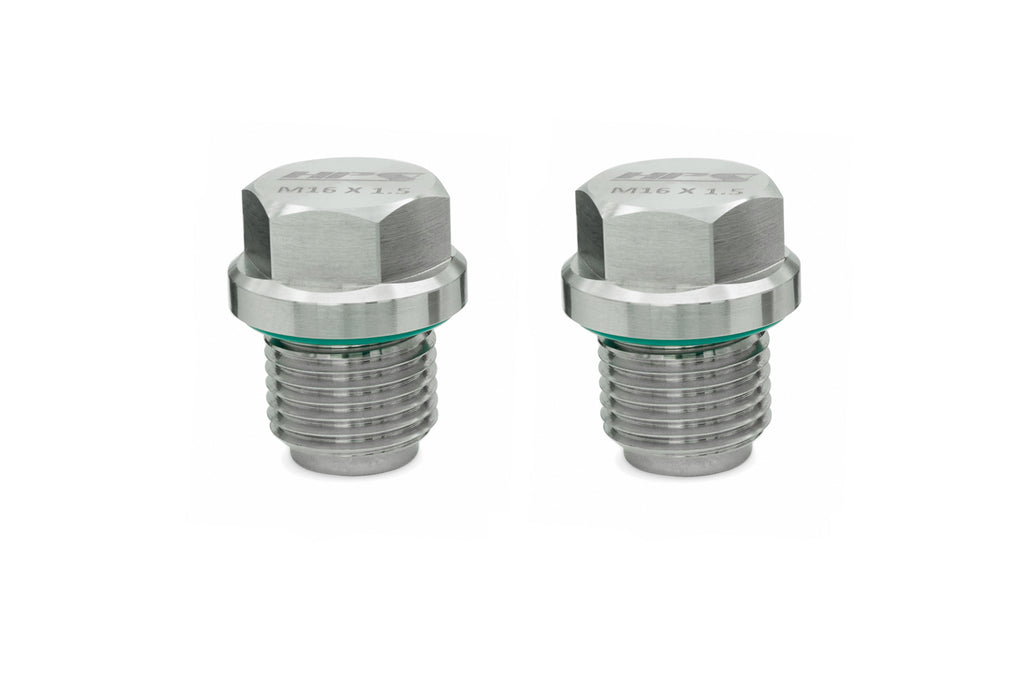 HPS Performance Stainless Steel Magnetic Oil Drain Plug Kit (MDPK-101)