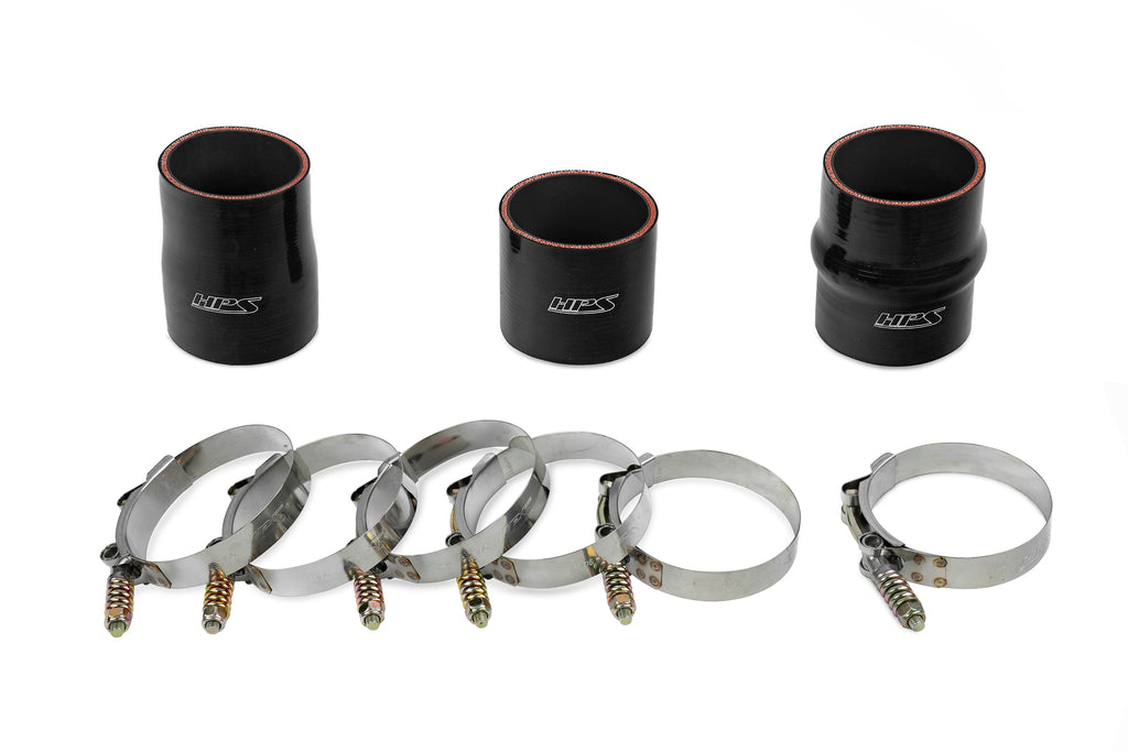 HPS Performance Hot Side Charge Pipe Kit Red (17-146R)