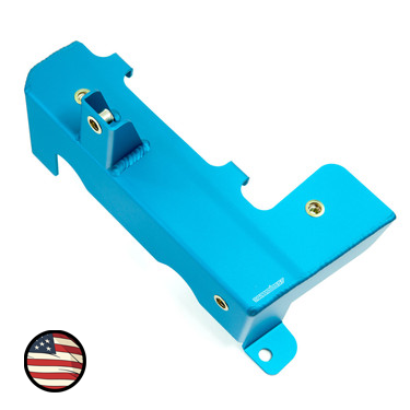 Nameless Performance Aluminum ECU Bracket - 2013-2016 BRZ/FR-S/GT86 - Blue Anodized (SUEB13BRZ-AN-BLU)
