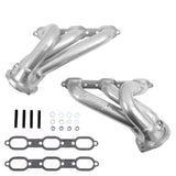 BBK Performance Parts 2006-10 CHARGER CHALLENGER 3.5L SHORTY EXHAUST HEADERS (POLISHED SILVER CERAMIC) - 40400