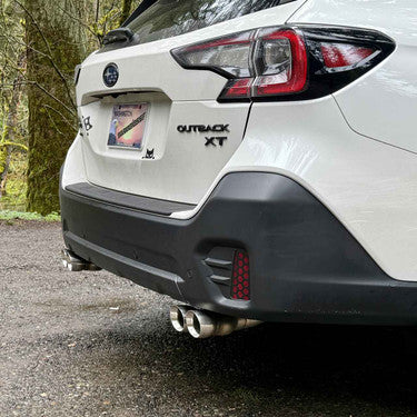 Nameless Performance Axleback Exhaust - 2020-2025 Outback XT / Wilderness - Quad Exit - Muffler Delete (SUAB20OBXT-0MU-QUAD)