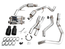 Load image into Gallery viewer, AWE Tuning Gen 3 Raptor R SwitchPath Exhaust - Diamond Black Tips (3025-33852)