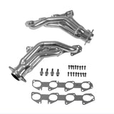 BBK 11-20 Dodge Challenger Hemi 6.4L Shorty Tuned Length Exhaust Headers - 1-7/8in Silver Ceramic (40190)