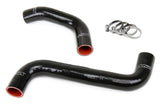 HPS Black Reinforced Silicone Radiator Hose Kit Coolant for Subaru 08-17 WRX / STI (57-1064-BLK)