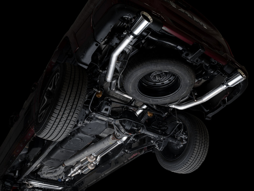 AWE Tuning 25+ RAM 1500 3.0TT 0FG Catback Touring Exhaust - Chrome Silver Tips (3015-32530)