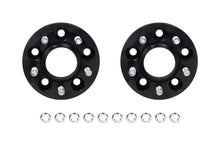 Load image into Gallery viewer, Eibach 20-25 Chevrolet Corvette Pro-Spacer System - 15mm / 5x120 Bolt Pattern / Hub 66.9 - Black (S90-4-15-025-B)