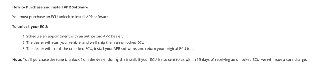 APR ECU Unlock Service for Bosch MG1CS163 ECUs (8Y RS3) (EM100043)