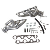 BBK 86-93 Mustang 5.0 Shorty Tuned Length Exhaust Headers - 1-5/8 Silver Ceramic (15120)