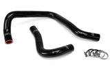 HPS Black Reinforced Silicone Radiator Hose Kit Coolant for Acura 94-01 Integra B20 (57-1003-BLK)