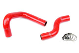 HPS Reinforced Red Silicone Radiator Hose Kit Coolant for Datsun 70-73 240Z (57-1450-RED)