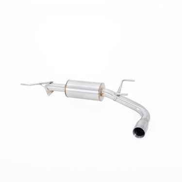 Nameless Performance Axleback Exhaust - 2013-2017 Crosstrek - Executive 5" Muffler - Single Exit - 3" Double Wall Tip (SUAB13CXV-EXE-3.0DW)