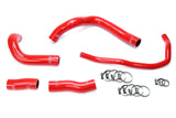 HPS Red Reinforced Silicone Radiator Hose Kit Coolant for Lexus 16 17 GS200 (57-1633-RED)