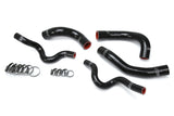 HPS Reinforced Black Silicone Radiator Hose Kit Coolant for Hyundai 13 17 V (57-1630-BLK)