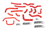 HPS Red Silicone Heater Hose Kit for 2003-2007 Toyota Land Cruiser 4.7L V8 J100 (57-1911-RED)