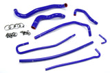 HPS Reinforced Blue Silicone Radiator + Heater Hose Kit Coolant for Chevy 9 (57-1316-BLUE)