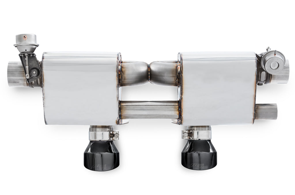 AWE Tuning Porsche 911 (991.2) Carrera / S SwitchPath Exhaust for PSE Cars - Diamond Black Tips (3025-33018)