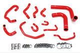 HPS Reinforced Red Silicone Radiator + Heater Hose Kit Coolant for Toyota 9 (57-1654-RED)