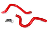 HPS Red Silicone Heater Coolant Hose Kit for Subaru WRX/STI 2005-2007 (57-1804-RED)