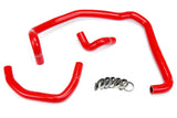 HPS Reinforced Red Silicone Heater Hose Kit Coolant for Toyota 95 04 Tacoma (57-1746H-RED)