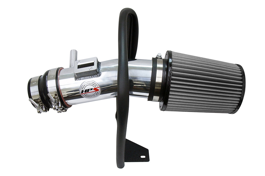 HPS Performance Air Intake Kit With Heat Shield Polished (827-780P)