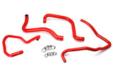 HPS Red Reinforced Silicone Radiator + Heater Hose Kit for Jeep 03 06 Wrang (57-1589-RED)