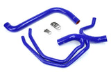 HPS Blue Reinforced Silicone Radiator Hose Kit Coolant for Ford 99 03 F150 (57-1673-BLUE)