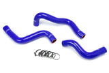 HPS Blue Reinforced Silicone Radiator Hose Kit (3pcs Set) Coolant for Mazda 04-11 RX8 (57-1634-BLUE)