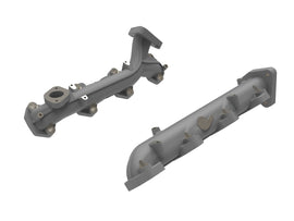 aFe Power BladeRunner Ported Ductile Iron Exhaust Manifold Ford Diesel Trucks 15-19 V8-6.7L (td) (46-40184)