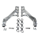 BBK 2006-24 Dodge 6.1L 6.2L 6.4L CHALL CHAR LONG TUBES (POLISHED SILVER CERAMIC) (16480)