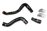 HPS Black Silicone Radiator Hose Kit for 2016-2018 Ford Focus RS 2.3L Turbo (57-1886-BLK)