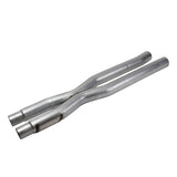 BBK 15-20 Ford Mustang GT 5.0L Resonator Delete X-Pipe (For Use w/Shorties Or Stock Manifolds) (1818)