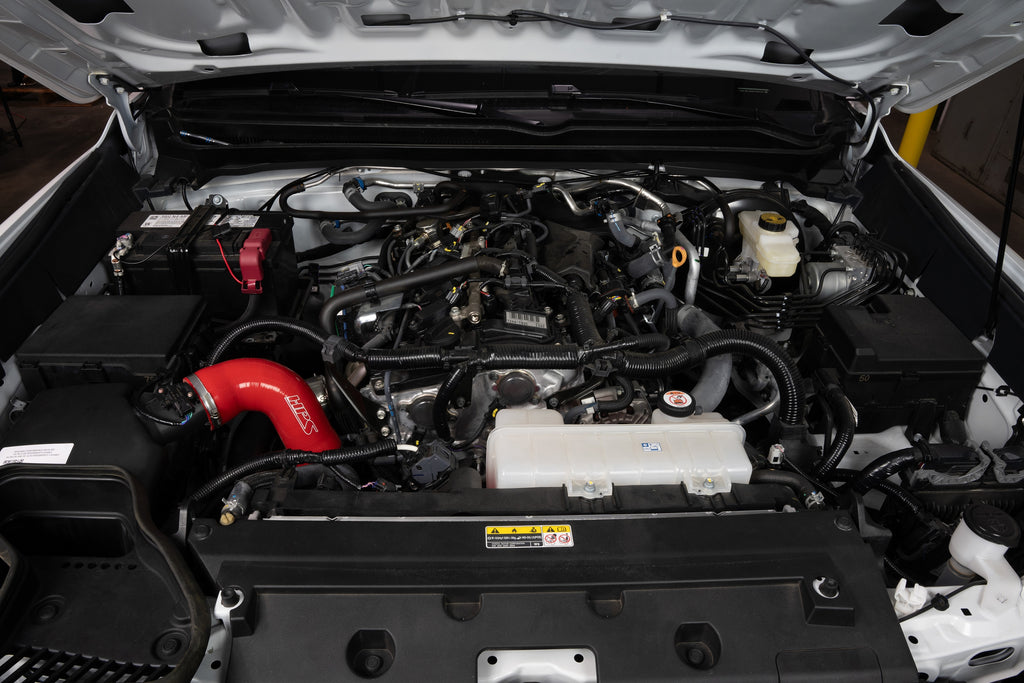 HPS Performance Silicone Air Intake Kit Red (57-2207-RED)