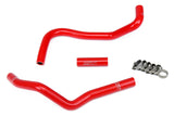 HPS Red Reinforced Silicone Heater Hose Kit for Scion 13-16 FRS (57-1282-RED)