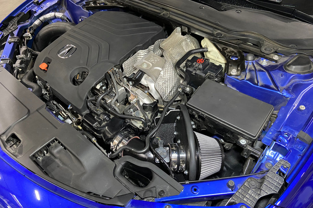 HPS Performance Air Intake with Heat Shield, Acura 2021-2023 TLX Type-S (827-717BL)