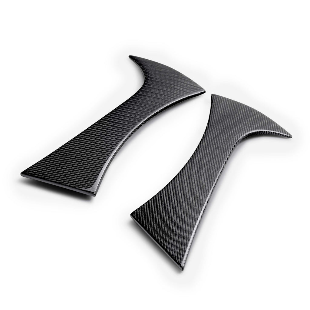 Seibon 22-24 Toyota GR86 / Subaru BRZ 2-Door Coupe Carbon Fiber Fender Trim - Gloss Finish (FFT22TY86)