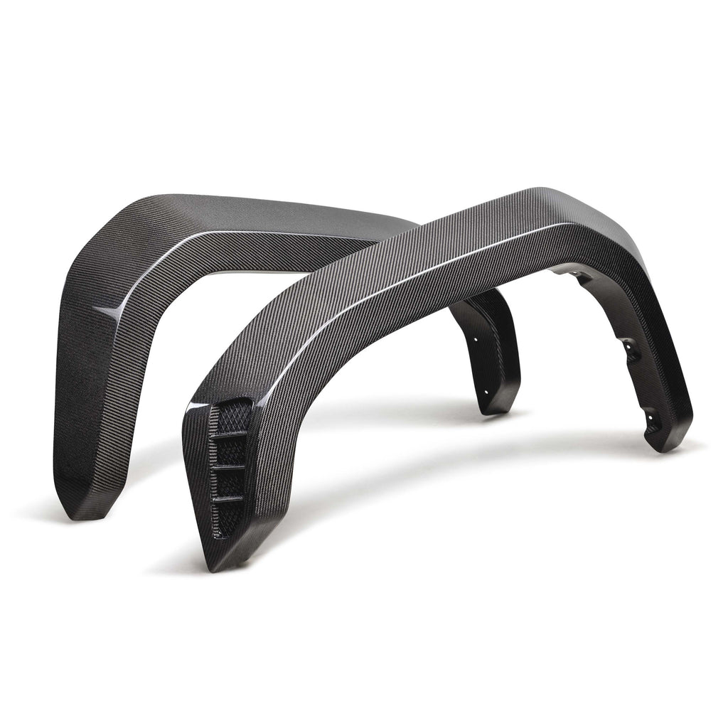 Seibon 2024 Toyota Tacoma TRD PRO Front Carbon Fiber Fender Flares (FLR24TYTA-F)
