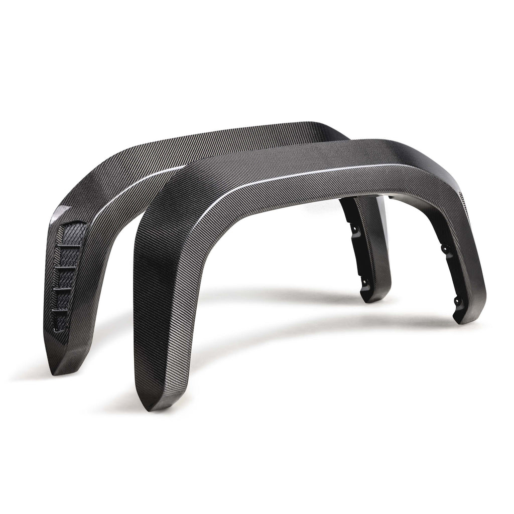 Seibon 2024 Toyota Tacoma TRD PRO Rear Carbon Fiber Fender Flares (FLR24TYTA-R)