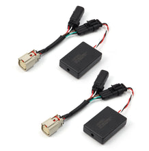 Load image into Gallery viewer, For 16-18 Silverado 1500 / 17-19 Silverado 2500HD/3500HD/ 17-19 GMC Sierra 1500/2500/3500 with stock LED tail lights to AlphaRex LUXX-Series Tail Lights Converters