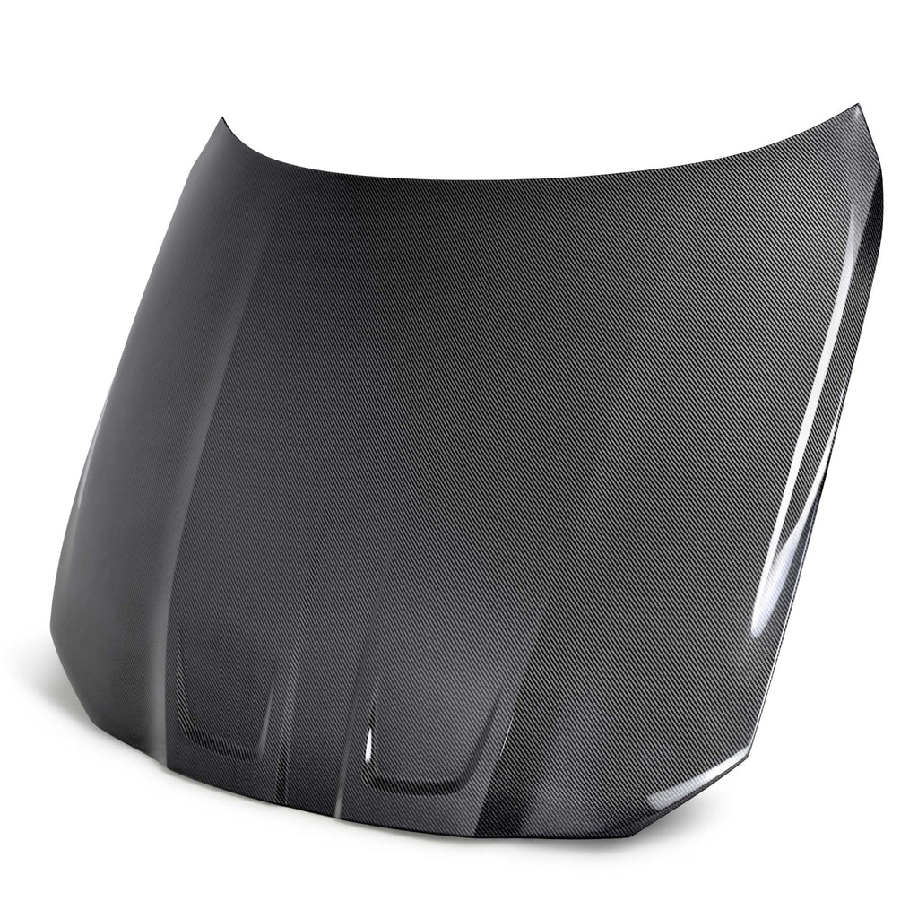 Seibon 21-25 BMW M3 OE-Style Double Sided Carbon Fiber Hood (HD21BMWG80-OE-DS)