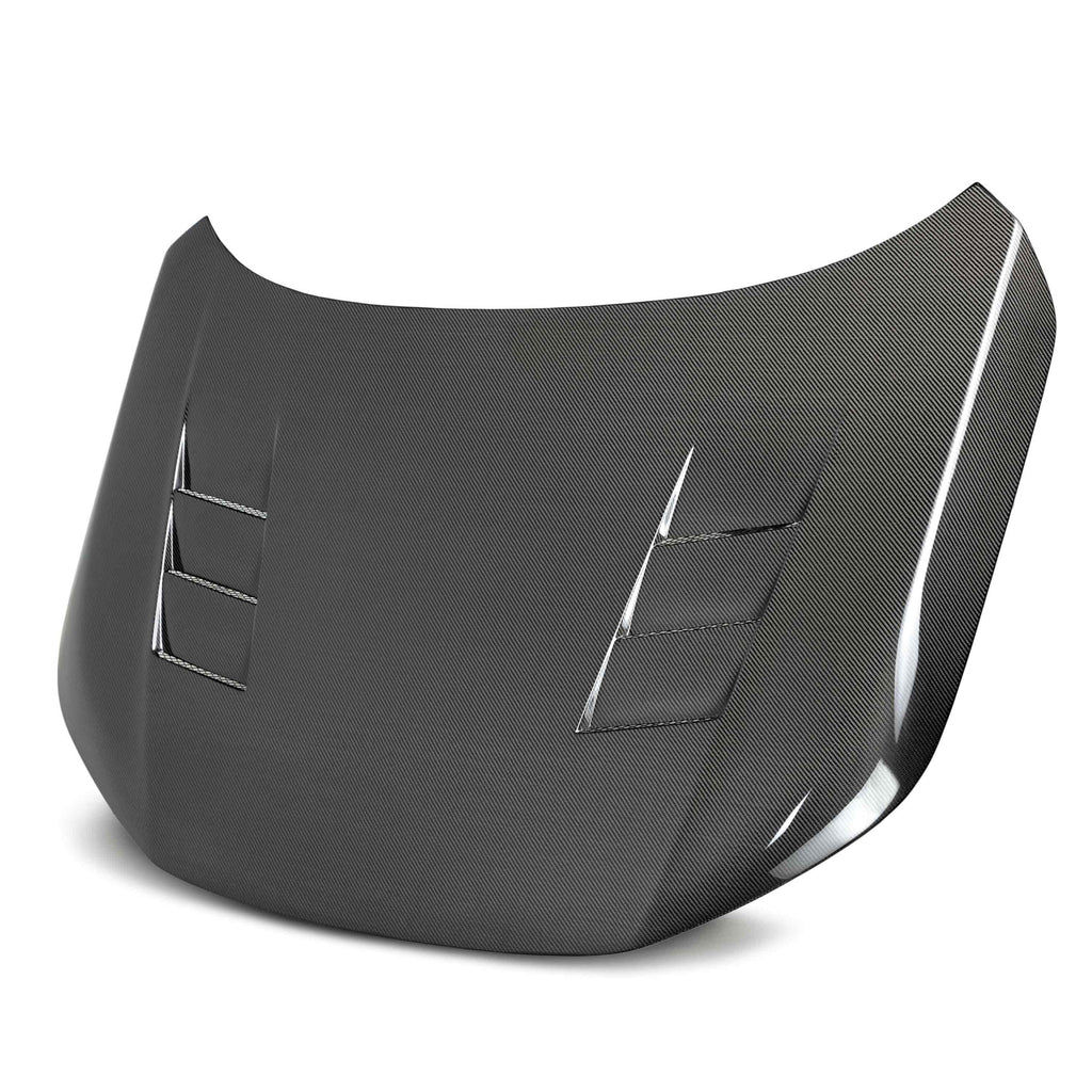Seibon TS-style carbon fiber hood for 2022-2026 Honda Civic 4 DR (HD22HDCV4D-TS)