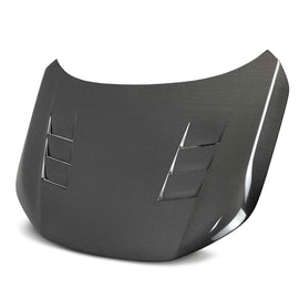 Seibon TS-style carbon fiber hood for 2022-2026 Honda Civic 4 DR (HD22HDCV4D-TS)
