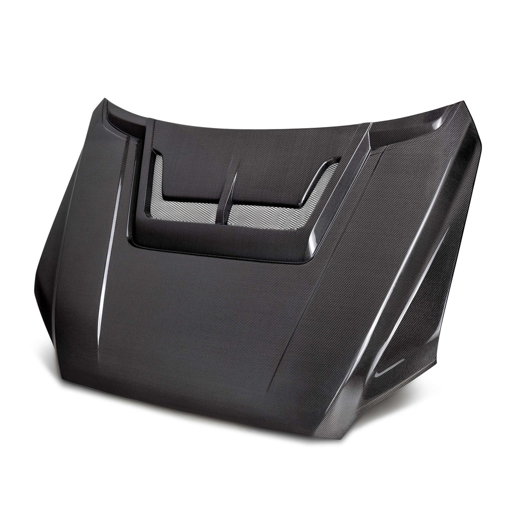 Seibon 22-24 Toyota Tundra / 23-24 Toyota Sequoia RR-Style Carbon Fiber Hood (HD23TYTU-RR)